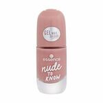 Essence Gel Nail Colour hitro sušeči in sijoči lak za nohte 8 ml odtenek 30 Nude To Know
