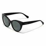 Sončna očala Hawkers žensko, črna barva - črna. Sončna očala iz kolekcije Hawkers. Model s enobarvnimi stekli in okvirji iz plastike. Ima filter UV 400.