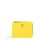 Denarnica Tommy Hilfiger ženski, rumena barva - rumena. Srednje velika denarnica iz kolekcije Tommy Hilfiger. Model izdelan iz ekološkega usnja.