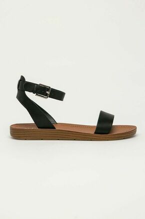 Aldo usnjeni sandali Kedaredia - črna. Sandali iz kolekcije Aldo. Model izdelan iz naravnega usnja.