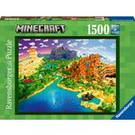 Ravensburger Minecraft: Svet Minecraftu 1500 dielikov