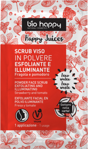 "Happy Juices Illuminating Powder Face Scrub - 5 g"