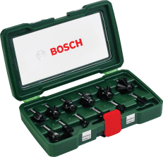 Bosch 12-delni komplet rezkarjev iz karbidne trdine