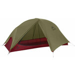 MSR FreeLite 1-Person Ultralight Backpacking Tent Green/Red Šotor