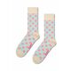 Nogavice Happy Socks Tiger Dot Sock roza barva - roza. Nogavice iz kolekcije Happy Socks. Model izdelan iz elastičnega, vzorčastega materiala.