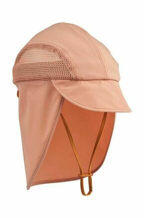 Otroška kapa Liewood Lusia Sun Hat roza barva - roza. Otroška kapa iz kolekcije Liewood. Model izdelan iz enobarvne tkanine.