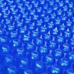 shumee Plavajoča okrogla PE solarna folija za bazen 250 cm modre barve