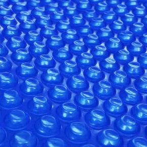 Shumee Plavajoča okrogla PE solarna folija za bazen 250 cm modre barve