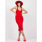 RUE PARIS Ženska oprijeta obleka San Diego RUE PARIS Red RV-SK-7531.54_382754 M