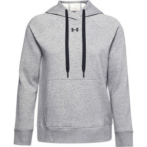 Under Armour Pulover Rival Fleece HB Hoodie-GRY L