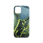 Chameleon Apple iPhone 12 Mini - Gumiran ovitek (TPUP) - Marble - zeleno-zlat