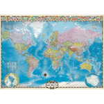 WEBHIDDENBRAND Puzzle Zemljevid sveta 1000 kosov