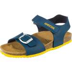 Geox otroški sandali - modra. Otroški sandali iz kolekcije Geox. Model narejen iz ekološkega usnja.