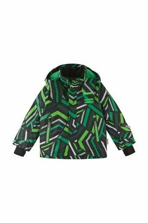 Otroška smučarska jakna Reima Kairala zelena barva - zelena. Otroška smučarska jakna iz kolekcije Reima. Podložen model