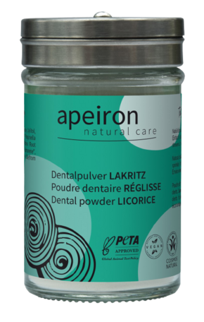 "Apeiron Auromère Dental Powder Liquorice - 40 g"