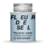 Stay Spiced! Fleur de Sel / Flor de Sal - ingver - 80 g