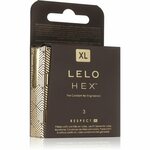 LELO Hex Respect XL - luksuzni kondom (3 kosi)