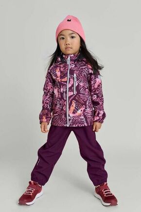 Otroška jakna Reima Vantti vijolična barva - vijolična. Otroška jakna iz kolekcije Reima. Podložen model
