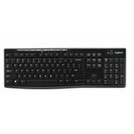 Logitech K270 Tzipkovnica, brezžična, črna, mednarodna distribucija 920-003738