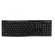 Logitech K270 Tzipkovnica, brezžična, črna, mednarodna distribucija 920-003738