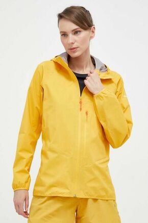 Outdoor jakna Salewa Agner 2 PTX rumena barva - rumena. Outdoor jakna iz kolekcije Salewa. Nepodložen model