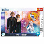 WEBHIDDENBRAND Trefl Puzzle Frozen - Srečni spomini / 15 kosov