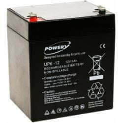 POWERY Powery rezervni Akumulator 12V 6Ah (nadomešča 4