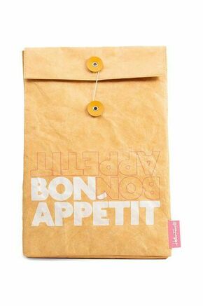 Termo torba Helio Ferretti - oranžna. Torba za kosilo iz kolekcije Helio Ferretti. Model izdelan iz papirja.