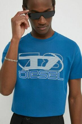 Bombažna kratka majica Diesel T-DIEGOR-K74 moška