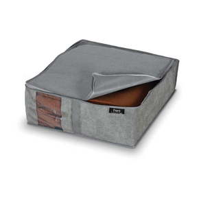 Siva škatla za shranjevanje Domopak Stone