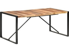 VIDAXL Jedilna miza 180x90x75 cm trden les s finišem iz palisandra