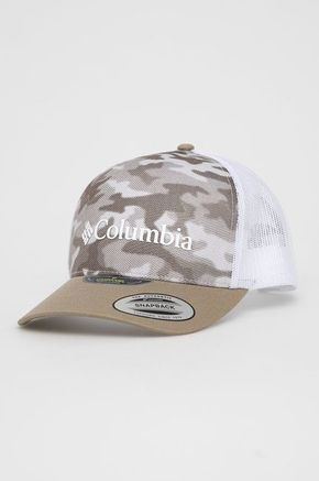 Columbia kapa - zelena. Baseball kapa iz kolekcije Columbia. Model izdelan iz tkanine s potiskom.