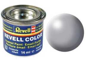 Barva emajla Revell - 32374: svileno siva (siva svila)