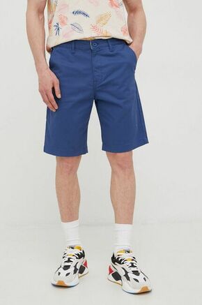 Kratke hlače Lee moške - modra. Kratke hlače iz kolekcije Lee. Model izdelan iz prožnega materiala