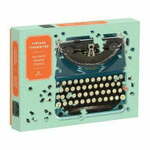 WEBHIDDENBRAND Just My Type: Vintage Typewriter 750 Piece Shaped Puzzle
