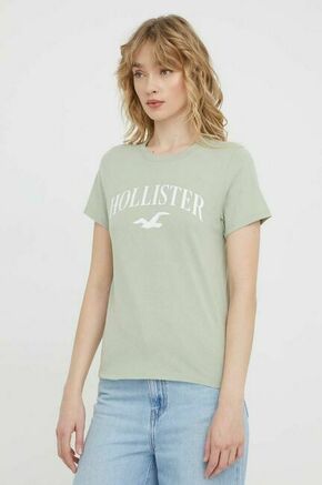 Bombažna kratka majica Hollister Co. 3-pack ženski