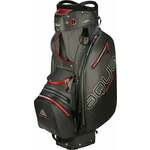 Big Max Aqua Sport 4 Charcoal/Black/Red Golf torba Cart Bag