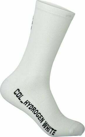POC Vivify Sock Long Hydrogen White L Kolesarske nogavice
