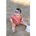 Otroška sončna očala Ki ET LA Lion - modra. Otroška sončna očala iz kolekcije Ki ET LA. Model z zrcalnimi stekli in okvirji iz plastike. Ima filter UV 400.