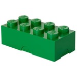 LEGO škatla za deset 8 - temno zelena 100 x 200 x 75 mm