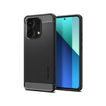 Spigen OVITEK SPIGEN RUGGED ARMOR ZA XIAOMI REDMI NOTE 13 4G / LTE - MAT ČRN