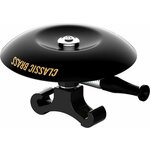 Lezyne Classic Shallow Brass Black/Black Kolesarski zvonček