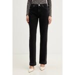 Kavbojke Marciano Guess DORIS 5BGA03 7147A - črna. Kavbojke iz kolekcije Marciano Guess straight kroja, z visokim pasom. Model izdelan iz udobnega, rahlo elastičnega denima.
