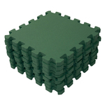 BABYDAN Puzzle blazinica temno zelena 90x90 cm