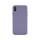 Chameleon Apple iPhone X/XS - Silikonski ovitek (liquid silicone) - Soft - Lavender Gray