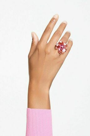 Swarovski Čudovit prstan s kristali Florere 5650564 (Obseg 55 mm)
