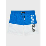 Calvin Klein Swimwear Kopalne hlače Medium KV0KV00030 Modra Regular Fit