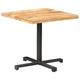 vidaXL Bistro mizica kvadratna 80x80x75 cm robusten mangov les