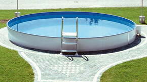 Steinbach Styria Pool okrogel Ø 450 x 120 cm - modra