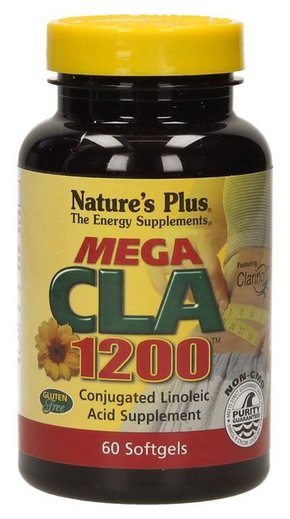 Nature's Plus Mega CLA 1200 - 60 mehkih kapsul